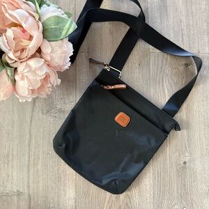 Bric's Black Nylon Crossbody Classic Purse